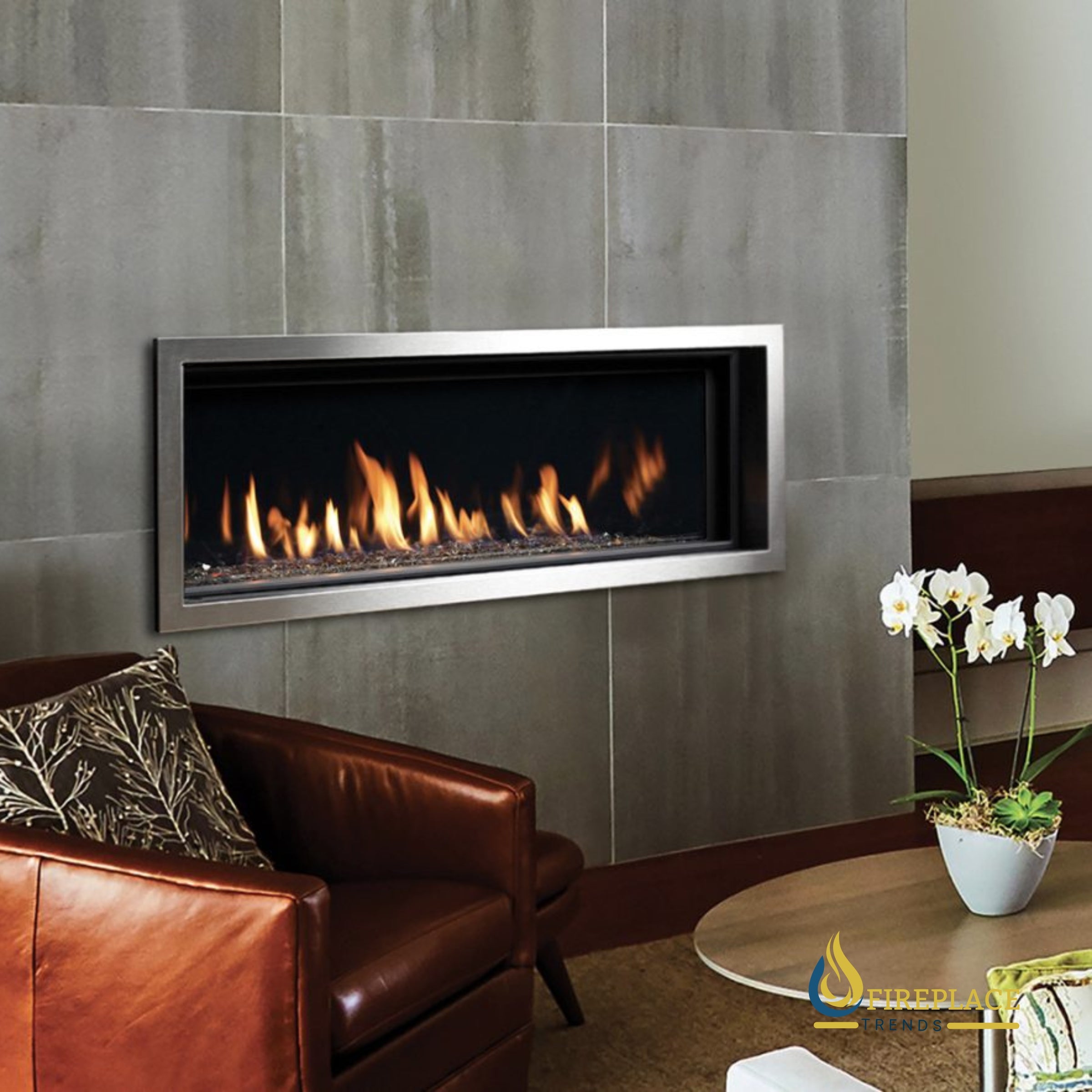 Kingsman - Direct Vent Linear Gas Fireplace - ZCVRB47