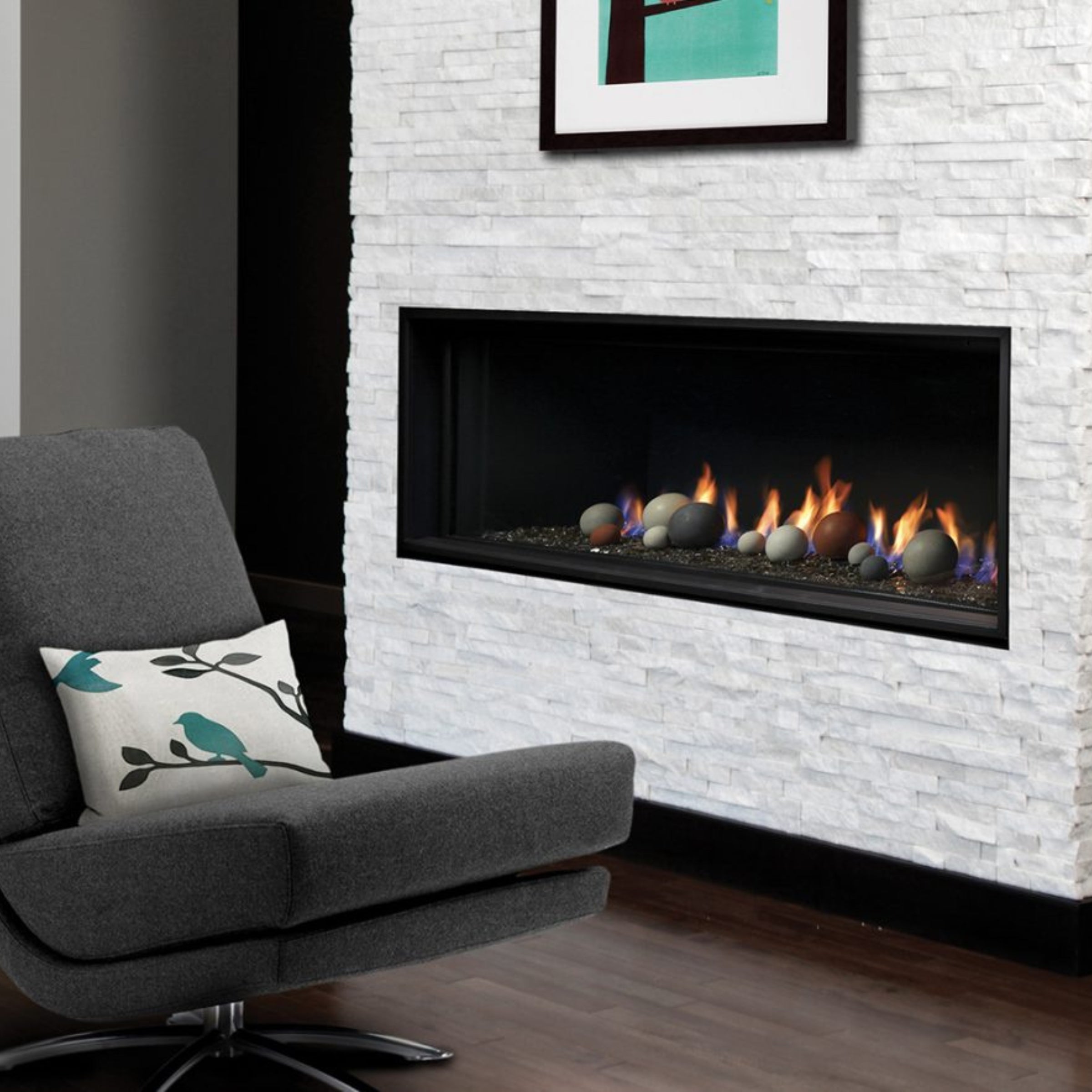 Kingsman - Direct Vent Linear Gas Fireplace - ZCVRB47