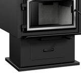 Empire Stove - Pedestal with Ash Pan, Black, for 1700, 2300 or 3500 model - WP1BL,WP2BL,WP3BL