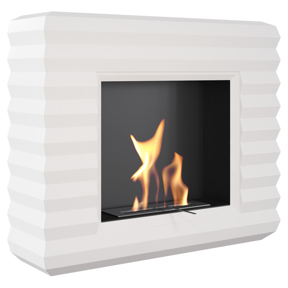 Portal Bio-fireplace VERONA white - VERONA/FP/W