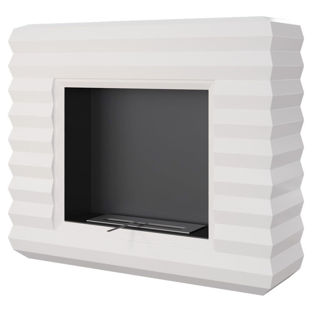 Portal Bio-fireplace VERONA white - VERONA/FP/W