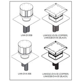 Majestic - Direct vent insert kit - two 30" liners, plus faux copper term cap components-LINKSQC-DV30