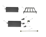 Majestic - 24" safety pilot hearth kit for see-through fireplaces - 75000 Btu-Hour Input NG