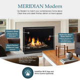 Majestic - Meridian Modern 42-Inch Direct Vent Natural Gas Fireplace