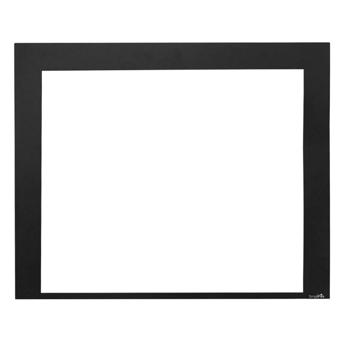 SimpliFire - Non-Operable Black Doors - 36" - SF-EF36-BK