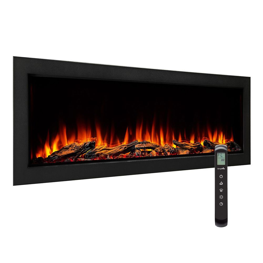 SimpliFire - Forum Outdoor Electric Fireplace - 55" - SF-OD55