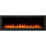 SimpliFire - Forum Outdoor Electric Fireplace - 55" - SF-OD55