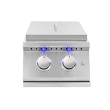 Sizzler Pro Double Side Burner w/LED Illumination