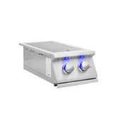 Sizzler Pro Double Side Burner w/LED Illumination