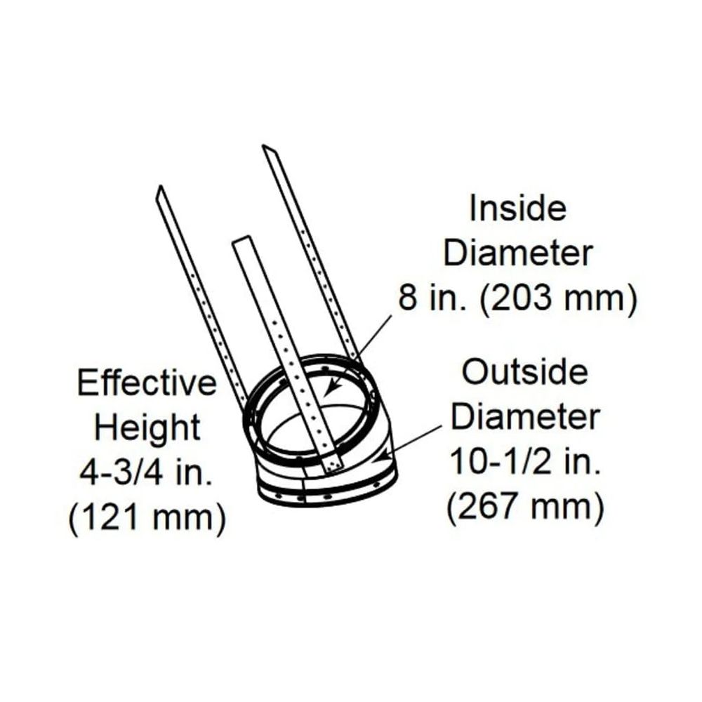 Majestic - 30 Degree elbow (offset and return)-SL330