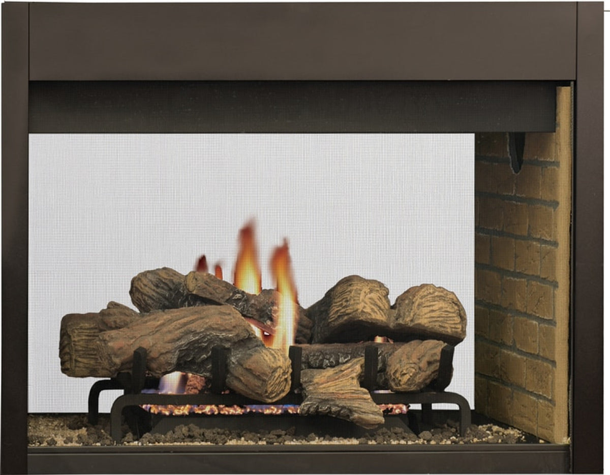 Superior -  40" - Traditional Direct Vent See-Through Gas Fireplace - DRT40ST