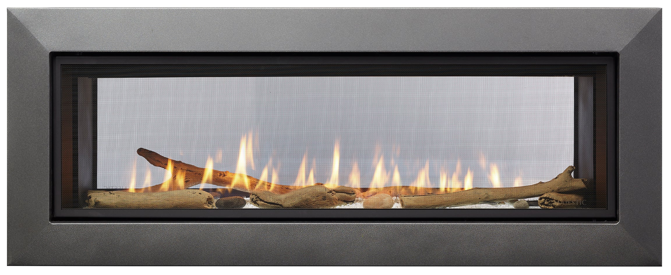 Majestic Echelon II 48 See-Through Direct Vent Linear Gas Fireplace with IntelliFire Touch Ignition System NG