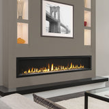 Majestic Echelon II 72 Direct Vent Linear Gas Fireplace with IntelliFire Touch Ignition System NG