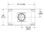 Designer Series 42 See-Thru Radiant Wood Burning Fireplace