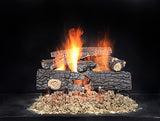 Outdoor Lifestyle - 18", 24" Fireside Realwood refractory cement log set (order hearth kit separately) - FRW118, FRW124