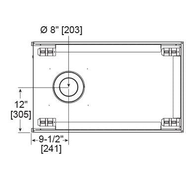 Majestic PIER-DV36IN Pier 36-Inch Direct Vent Multi-Sided Gas Fireplace